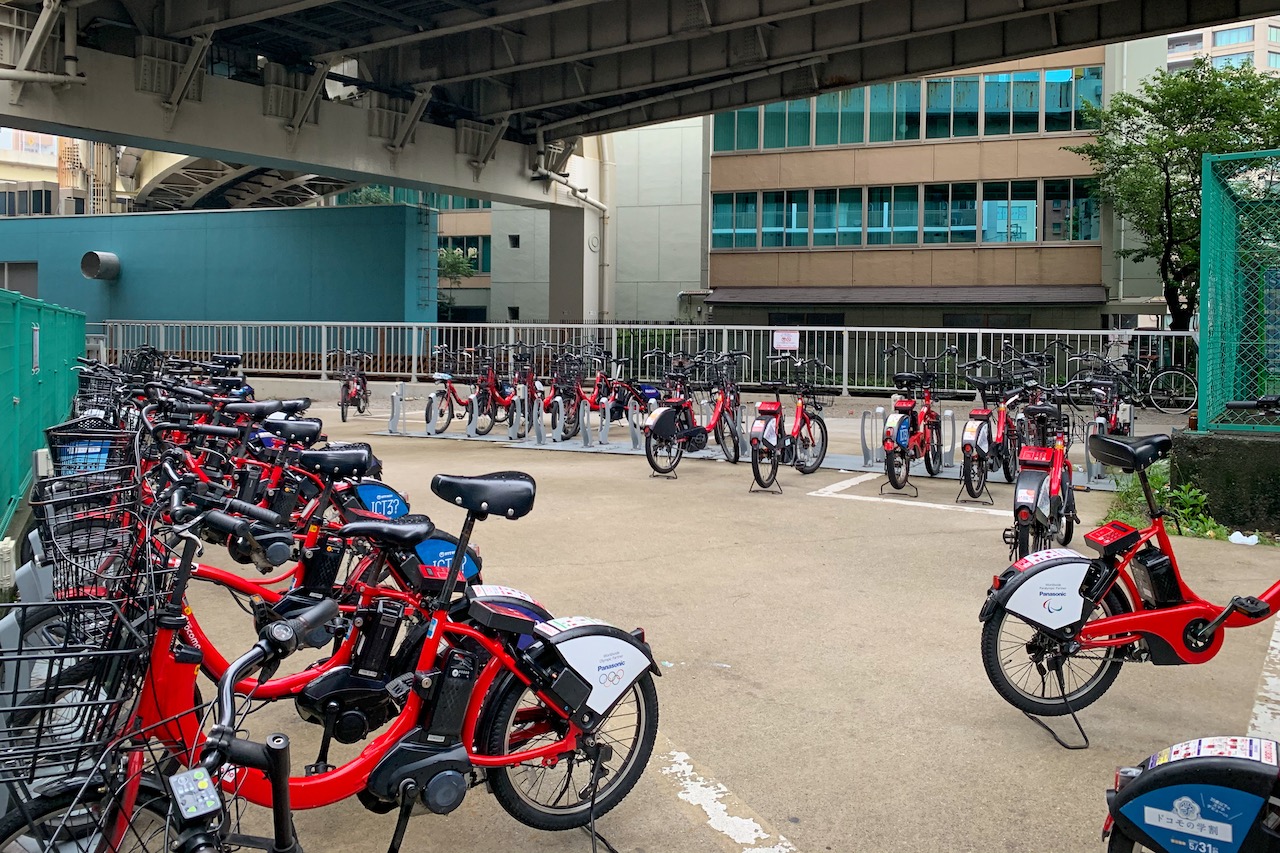 一の橋 サイクルポート