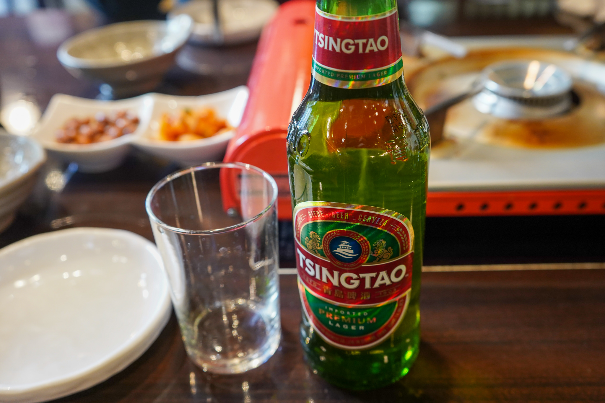 青島ビール 450円